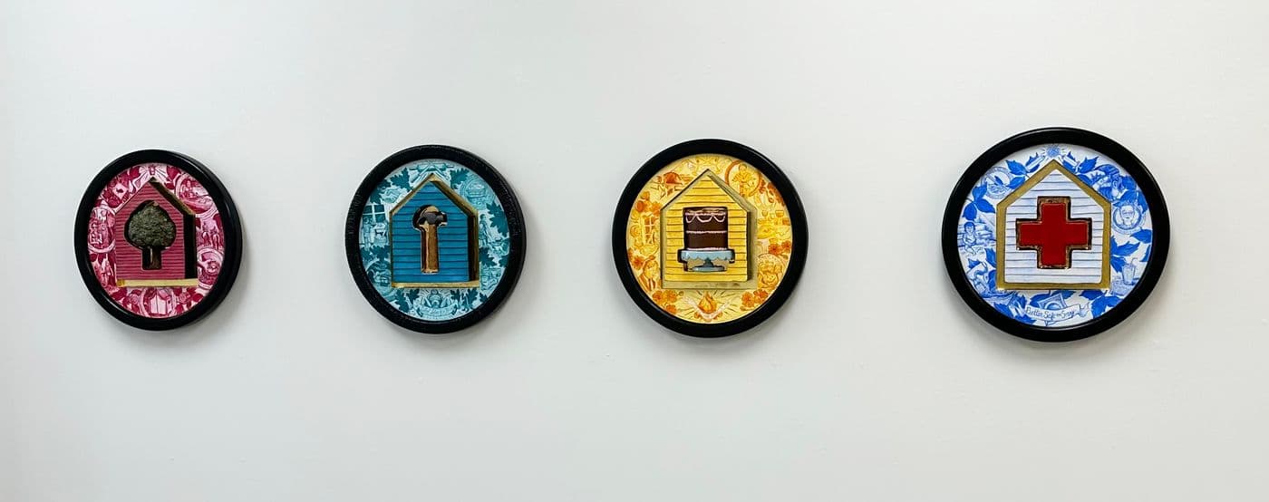 Domestic Operations Badges; Nature, Work, Celebration, Health and Safety