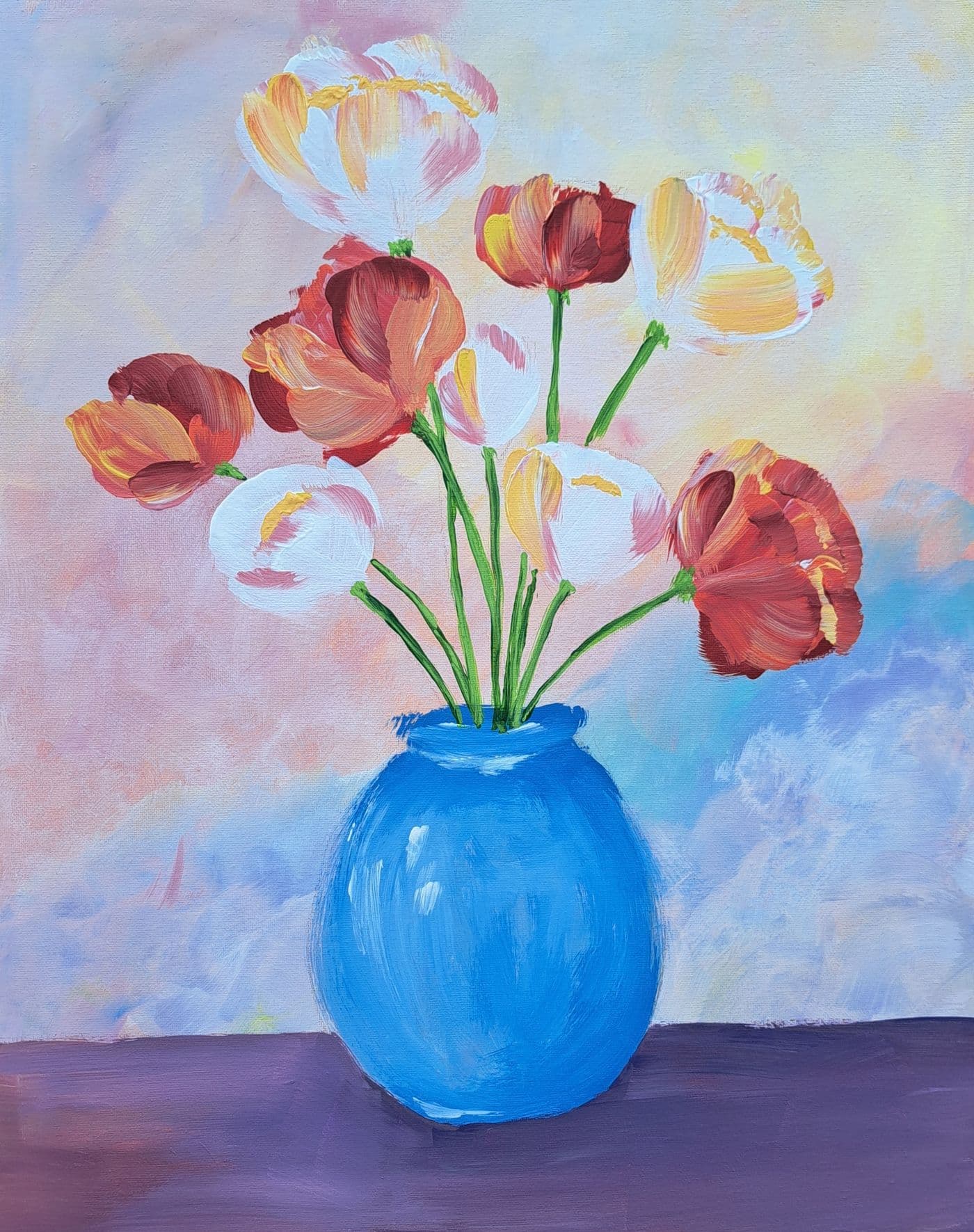 Spring Tulips Are Growing Where Nothing Else Will