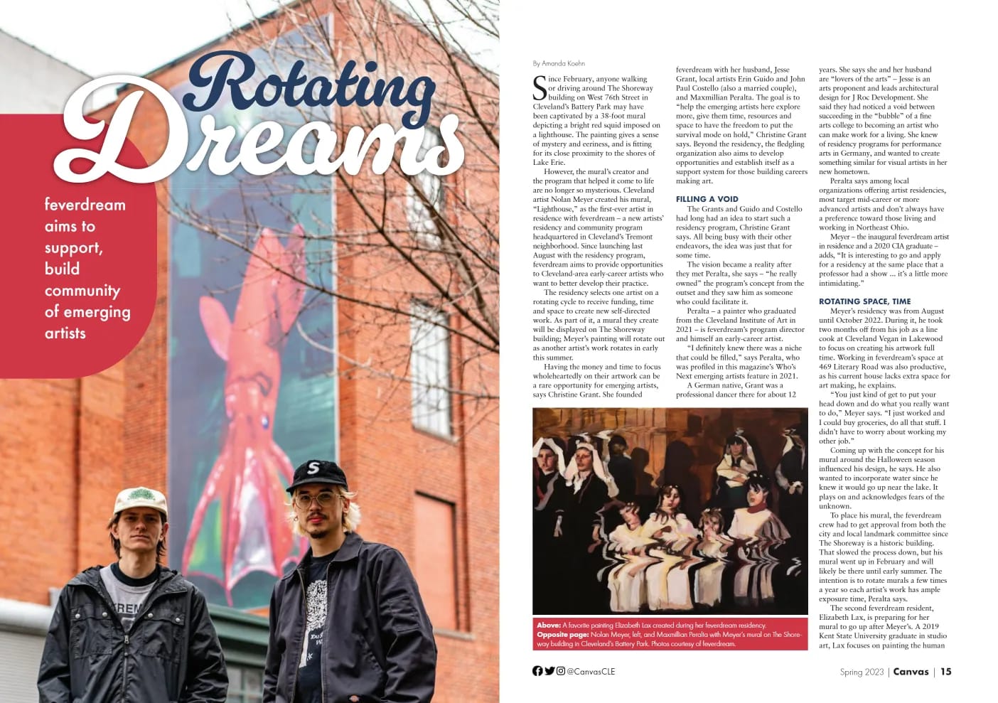 Preview of Canvas article on feverdream.