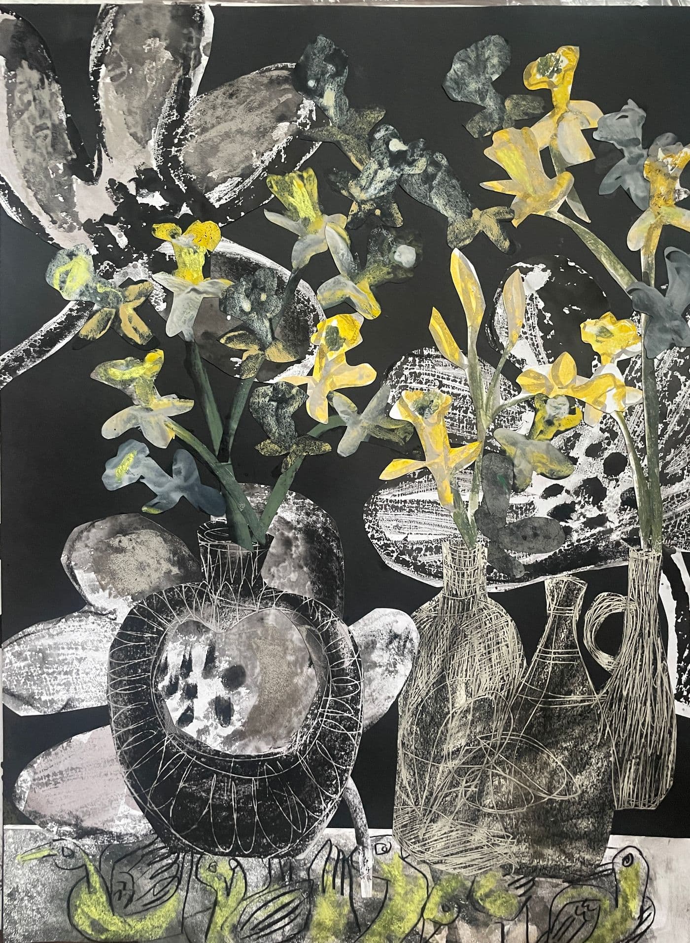 Daffodils with Supporting Cast