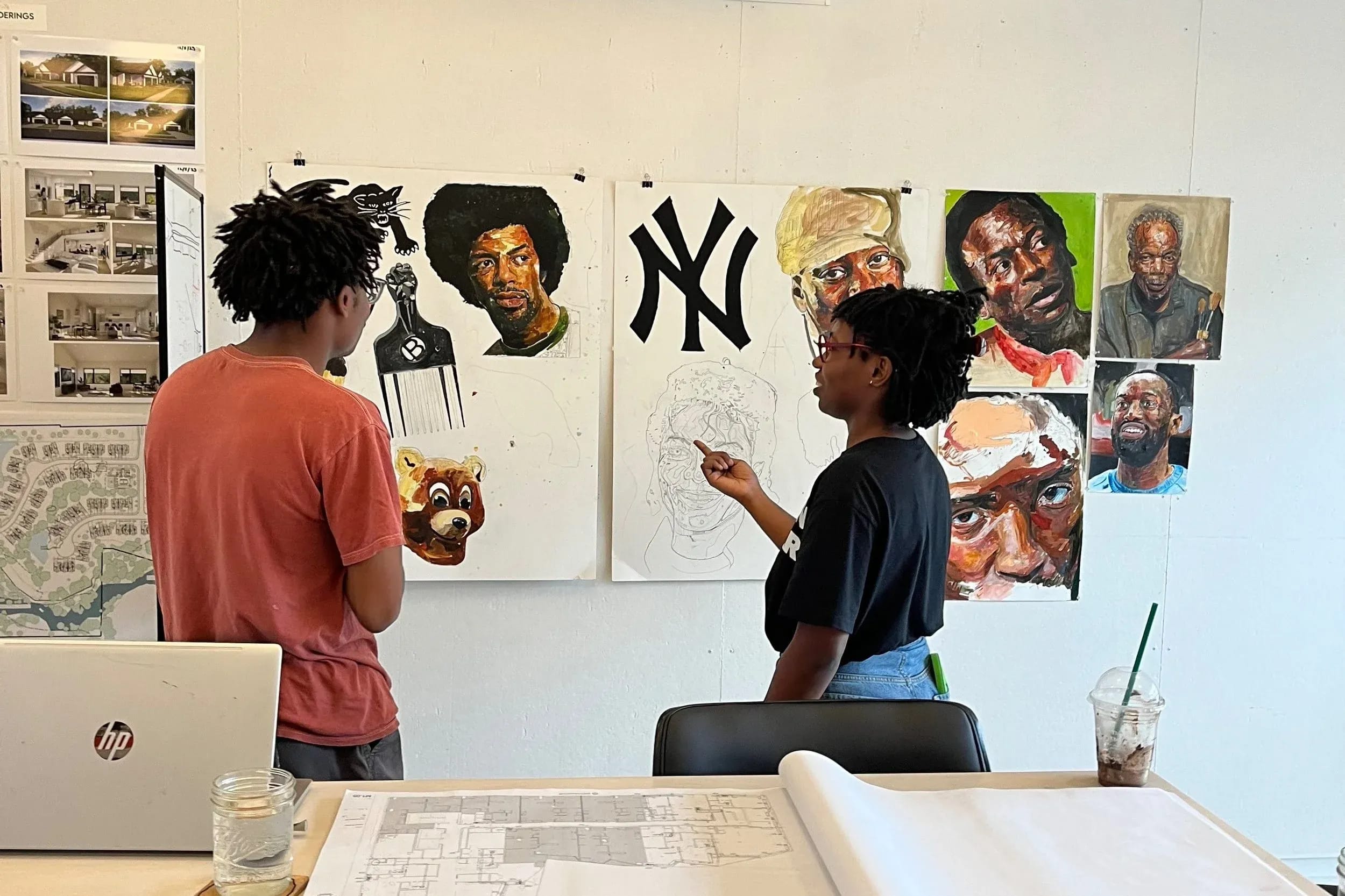 Jihad's first critique, with Erykah Townsend