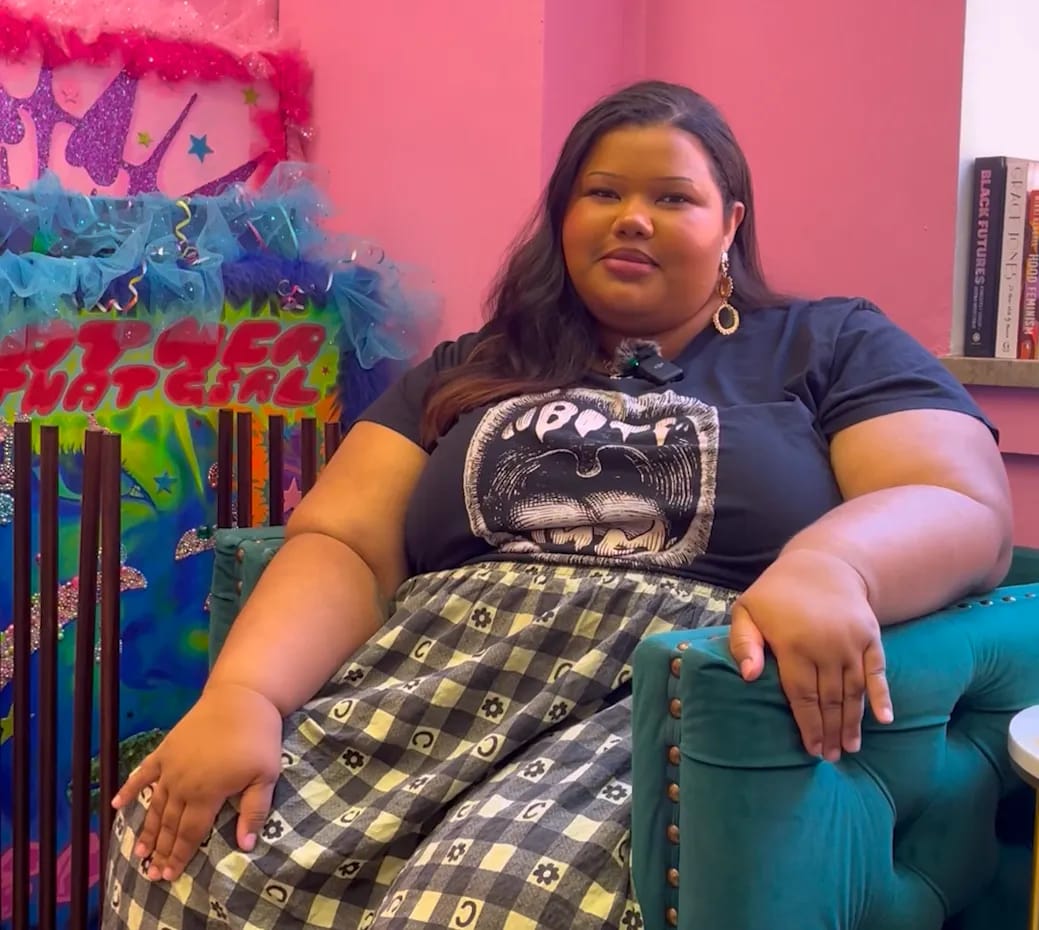 The interview with Crystal Miller at her personal studio