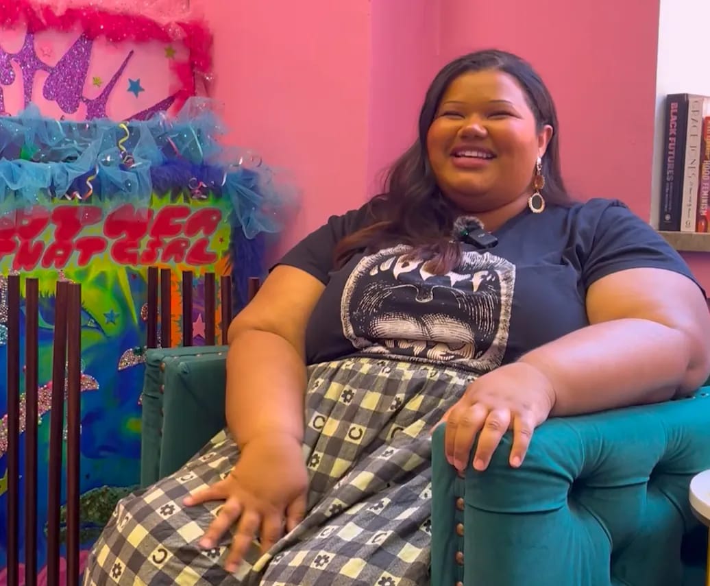 The interview with Crystal Miller at her personal studio