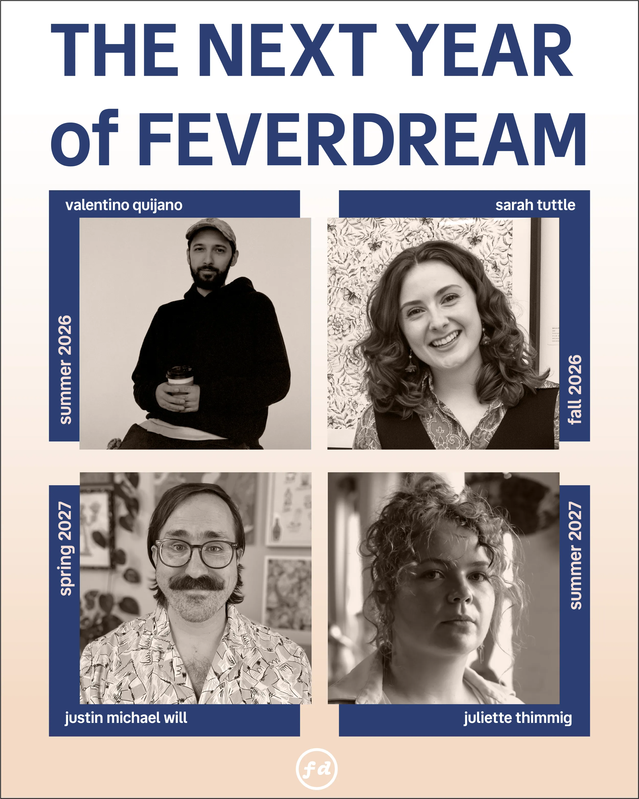 Introducing the Next Year of feverdream Artists!